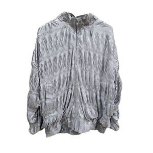 Pat-P bomber jacket silver